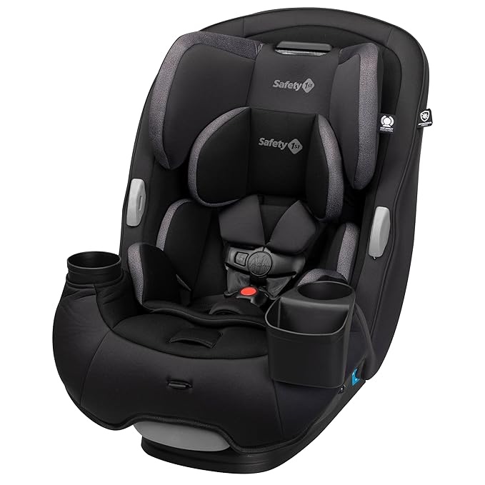 safety 1st crosstown dlx all-in-one convertible car seat, black
