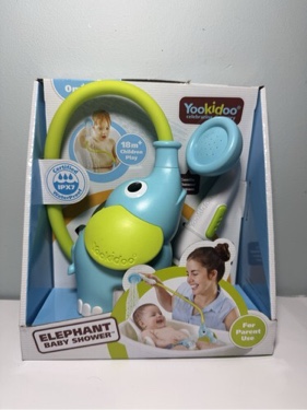Yookidoo Elephant Baby Shower 40210/40159 Gentle Shower Stream Fun Relaxing
