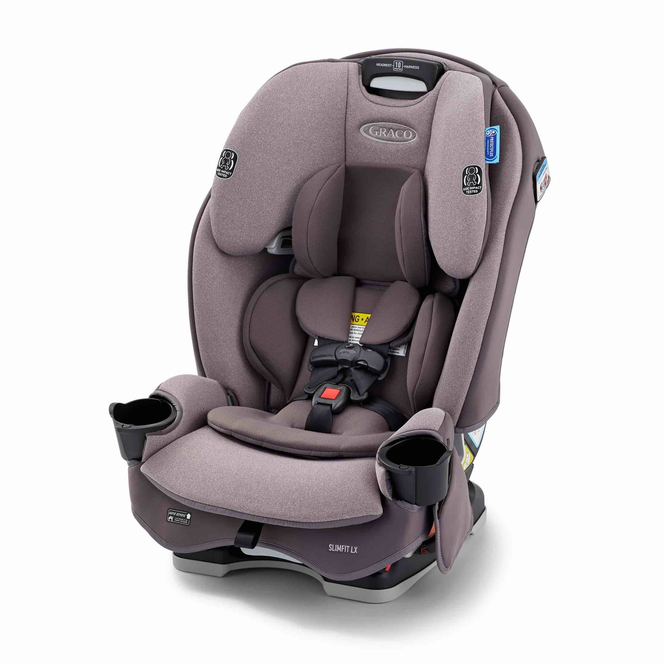 Graco SlimFit LX 3-in-1 Convertible Car Seat, Lilac