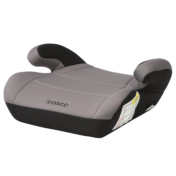 Cosco Topside Backless Booster Car Seat, Lightweight Booster Seats for Cars 40-100 lbs, Backless Booster Seat for Car, Leo