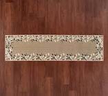 ultimate innovations 1’8x5’ runner hummingbird indoor/outdoor rug, taupe