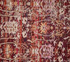 Barbara 5’3x7” in/outdoor vintage style boho, poppy