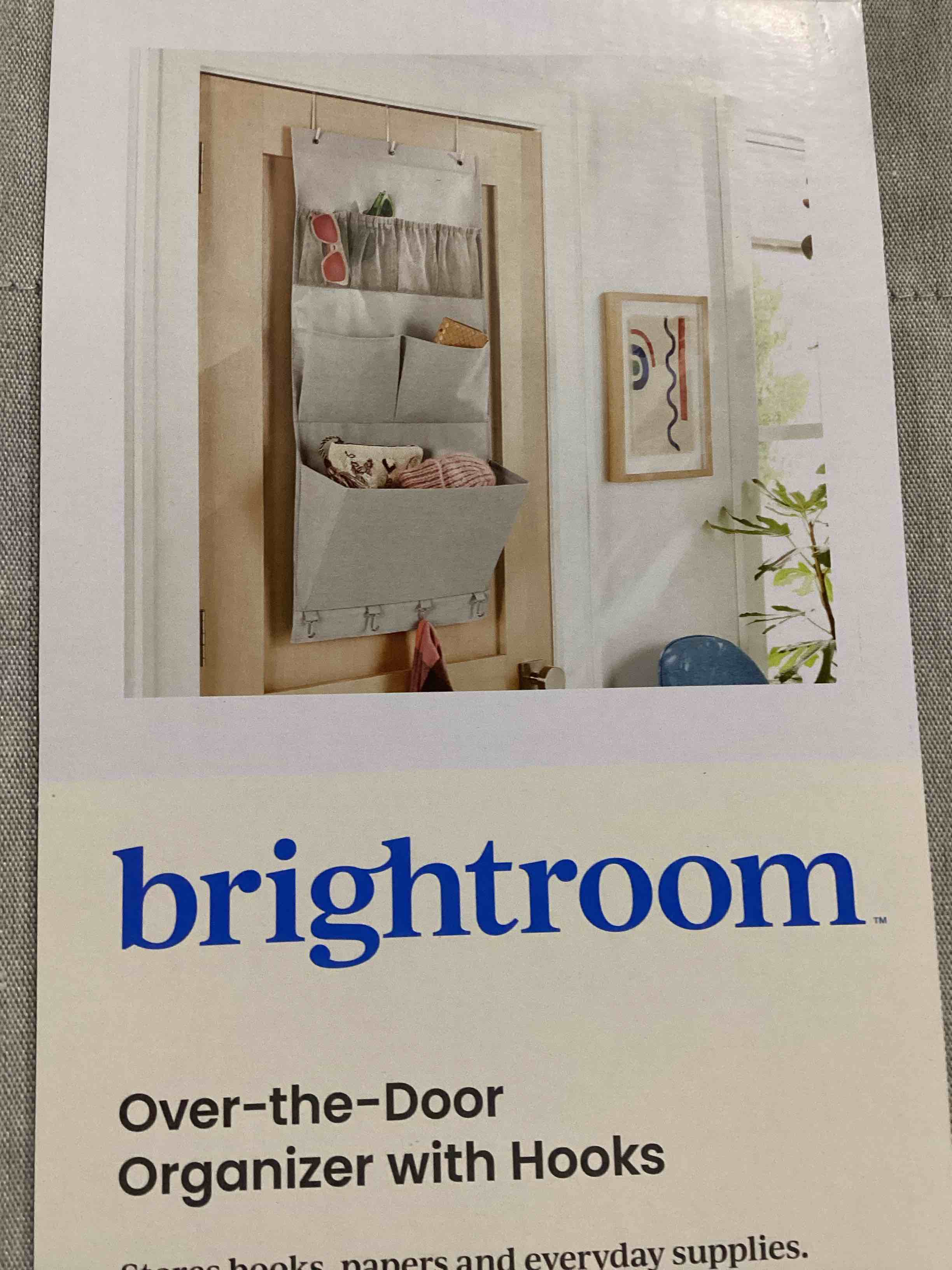 over the door accessory storage - brightroom