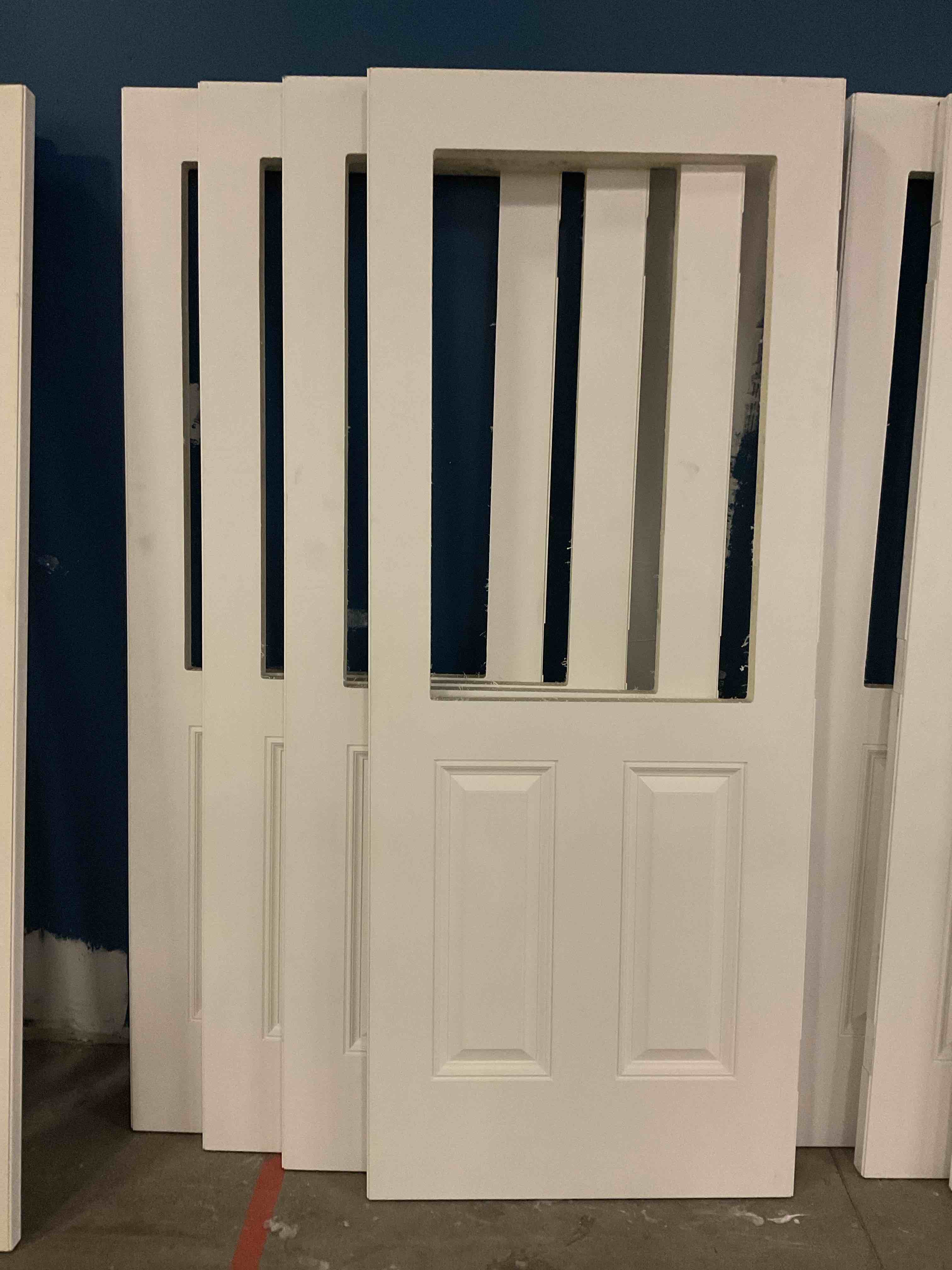 Internal White Frosted Glass Door 32” x 80”