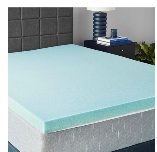 3 inch memory foam mattress topper size full 