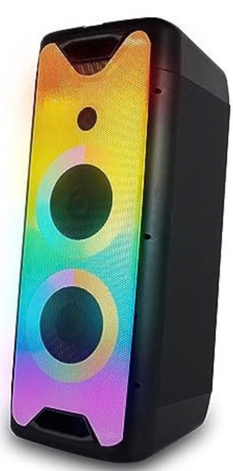  GLS-550 Portable Bluetooth Party Speaker 800W Dual Woofers LED