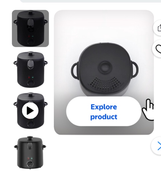 mainstays 2quart deep fryer 