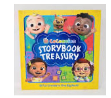 cocomelon storybook treasury, 18 fun stories in one big book hardcover 2023