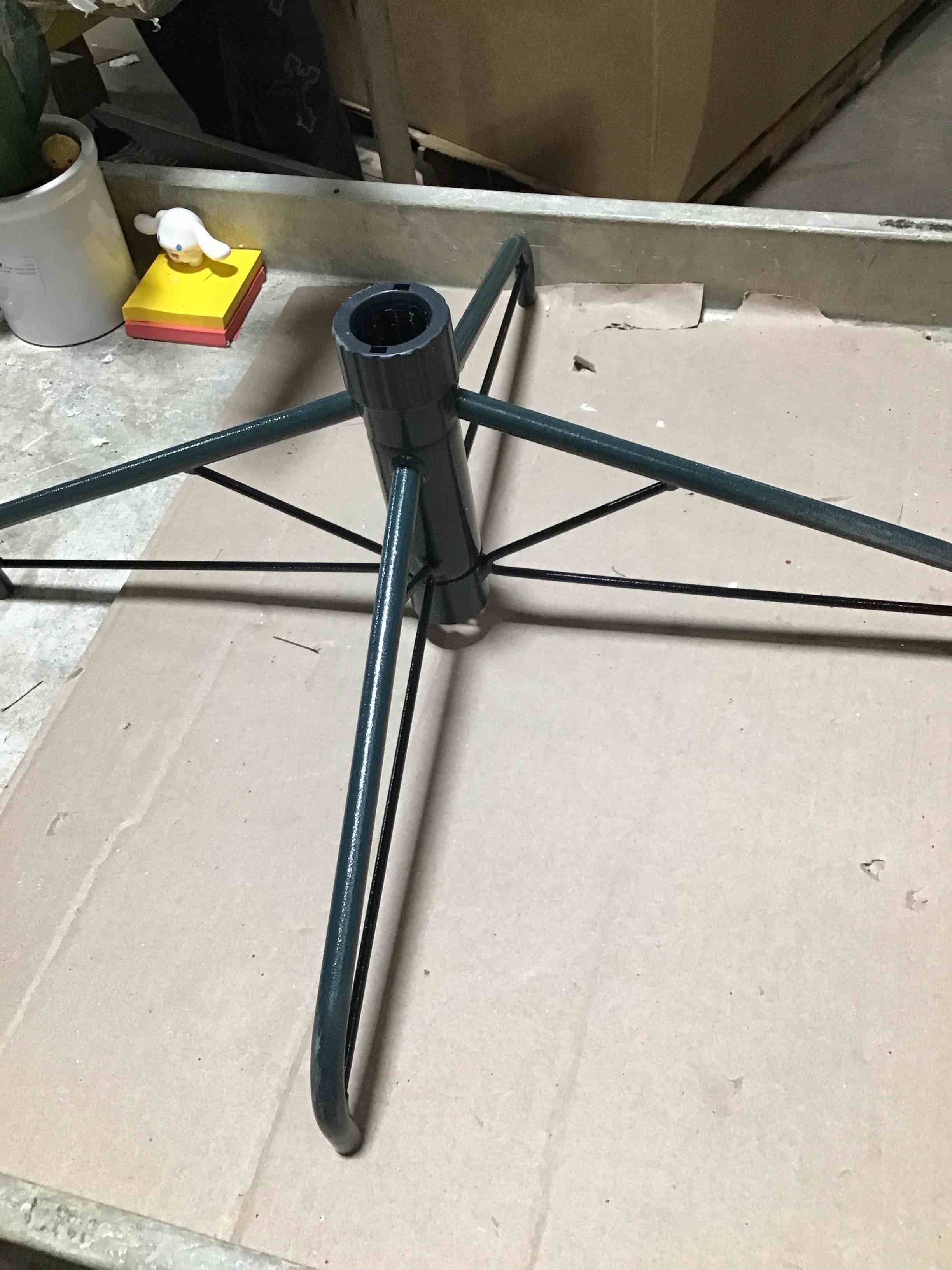 Condition photo showing As Is for Christmas Tree Stand for Artificial Tree Folding Stand, Replacement Xmas Tree Stand Base for 4 Ft to 7.5 Ft Artificial Trees,Fits 0.5-1.25 Inch Tree Pole