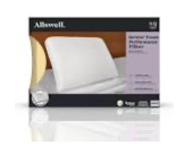 ALLSWELL STANDARD/QUEEN serene foam performance PILLOW