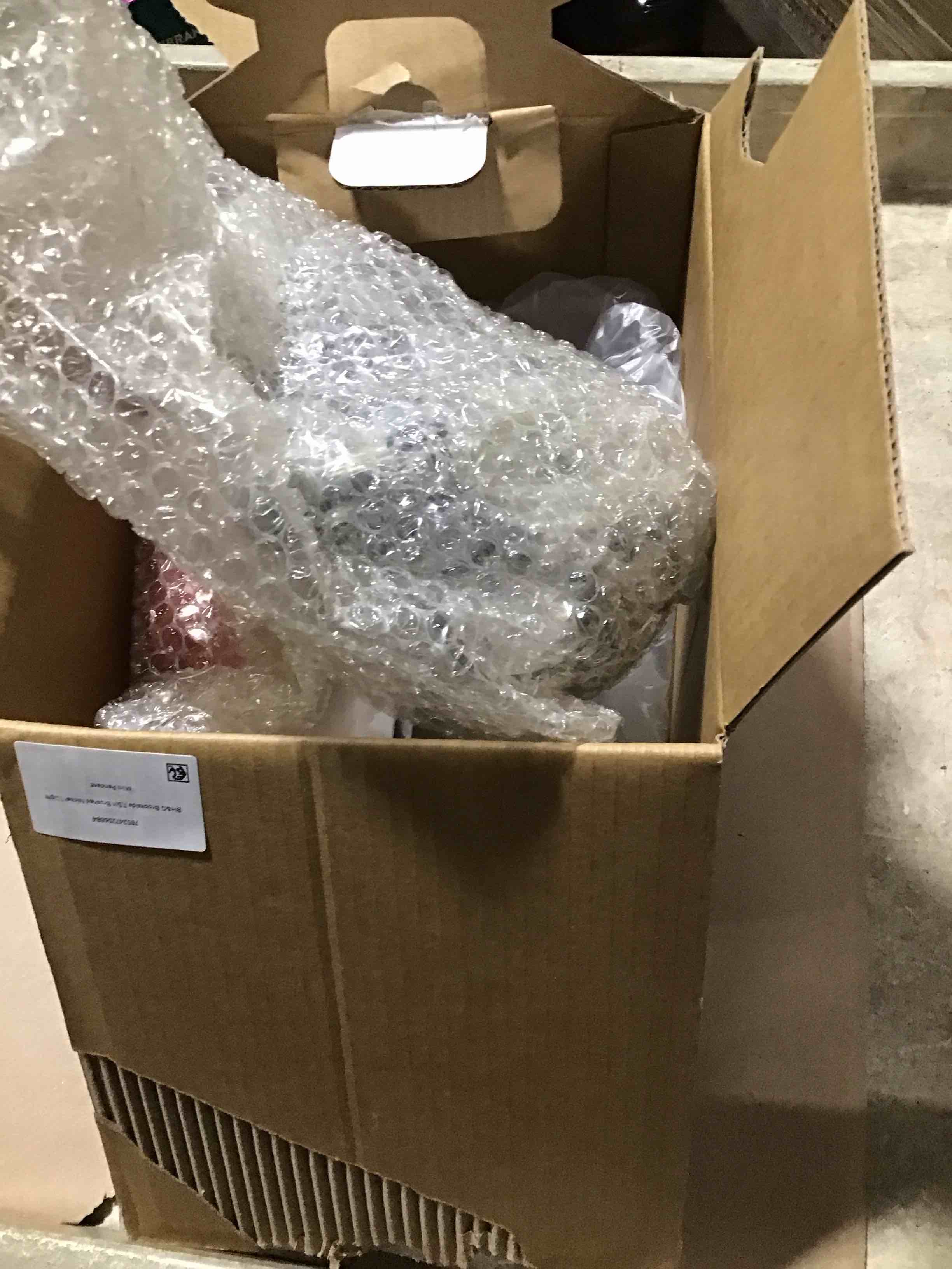 Condition photo showing As Is for BHG PENDANT LIGHT BROOKSIDE BRUSHED NICKEL FINISH