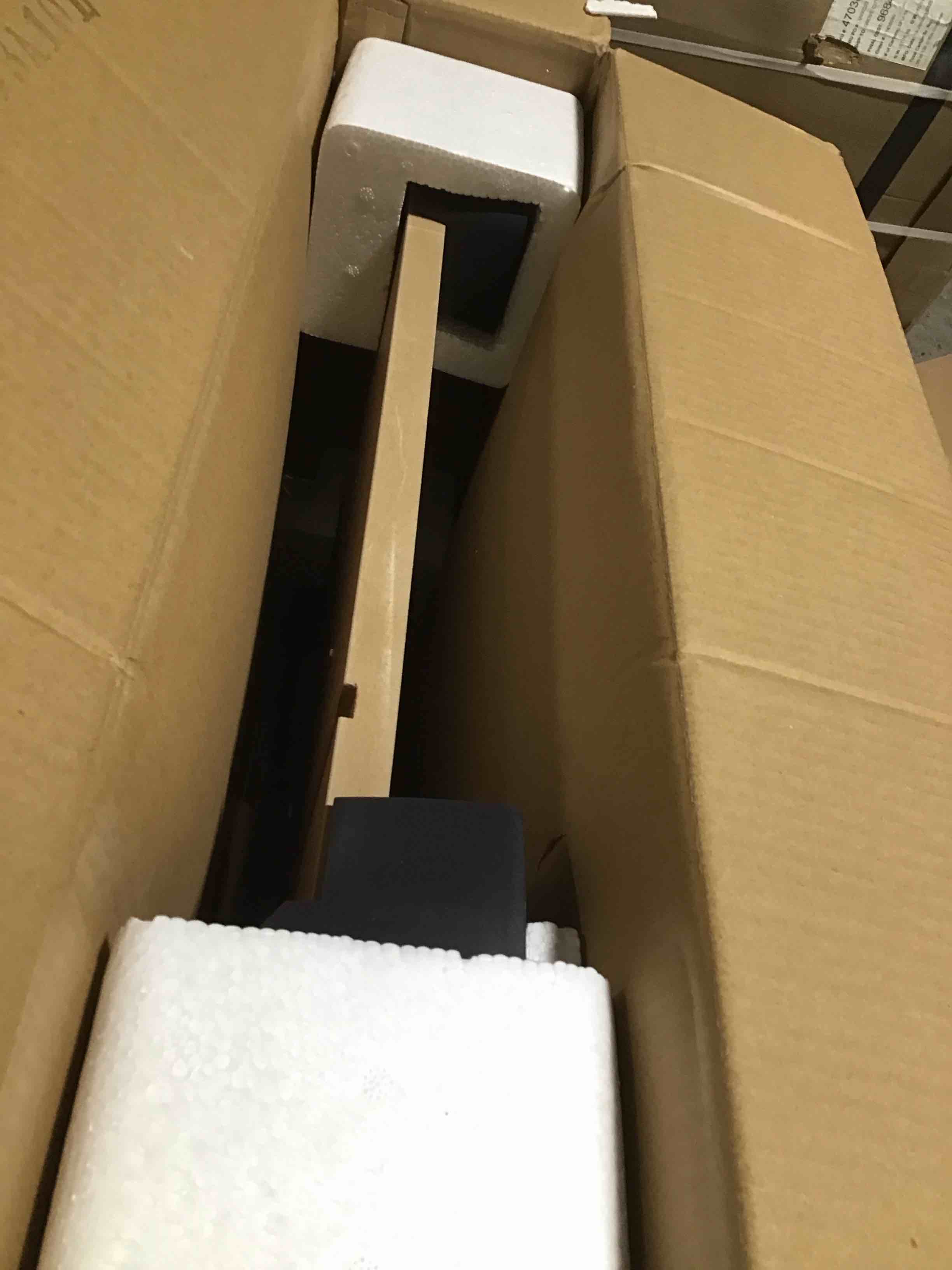 Condition photo showing As Is for Hunt Heavy-Duty Wood Base 18-Sheet Trimmer - 15-inch Cut