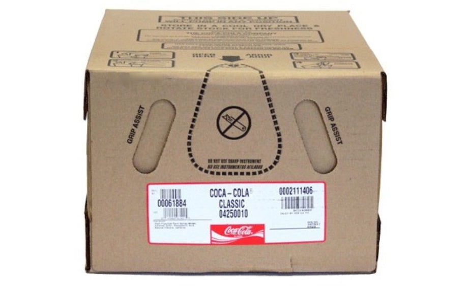 Coca-cola 5 Gallon Bag In Box Fountain Syrup
