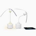 fly fan with light and portable charging 