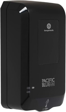 Marathon Automated No Touch Wall Soap Dispenser Black
