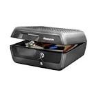 sentrysafe chw30200 fire-resistant and water-resistant box safe with tubular key lock  0.36 cu. ft.