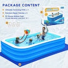 Inflatable Swimming Pool Splashing Good Times