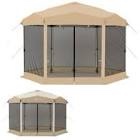 Ozark Trail 10' x 12' Glamping Hexagon Pop Up Gazebo