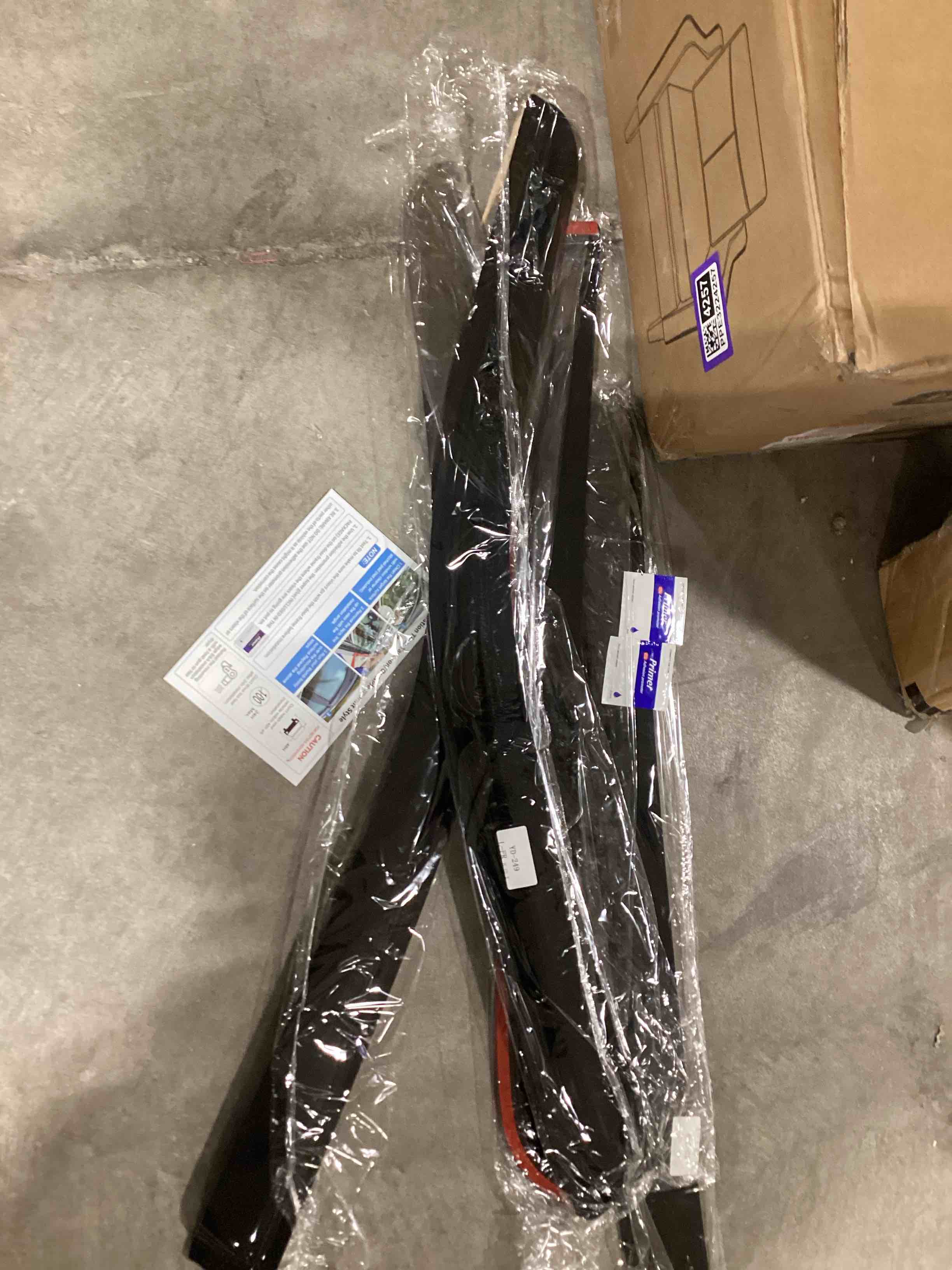 Auto Ventshade [AVS] In-Channel Rain Guards For 2009 - 2024 Dodge Ram 1500 (19-24 Classic Body Only); 2010-2025 Ram 2500 & 3500 Mega/Crew Cabs | Window Vent Visors, 4 pcs. - Smoke | 194109 (model number not guaranteed)