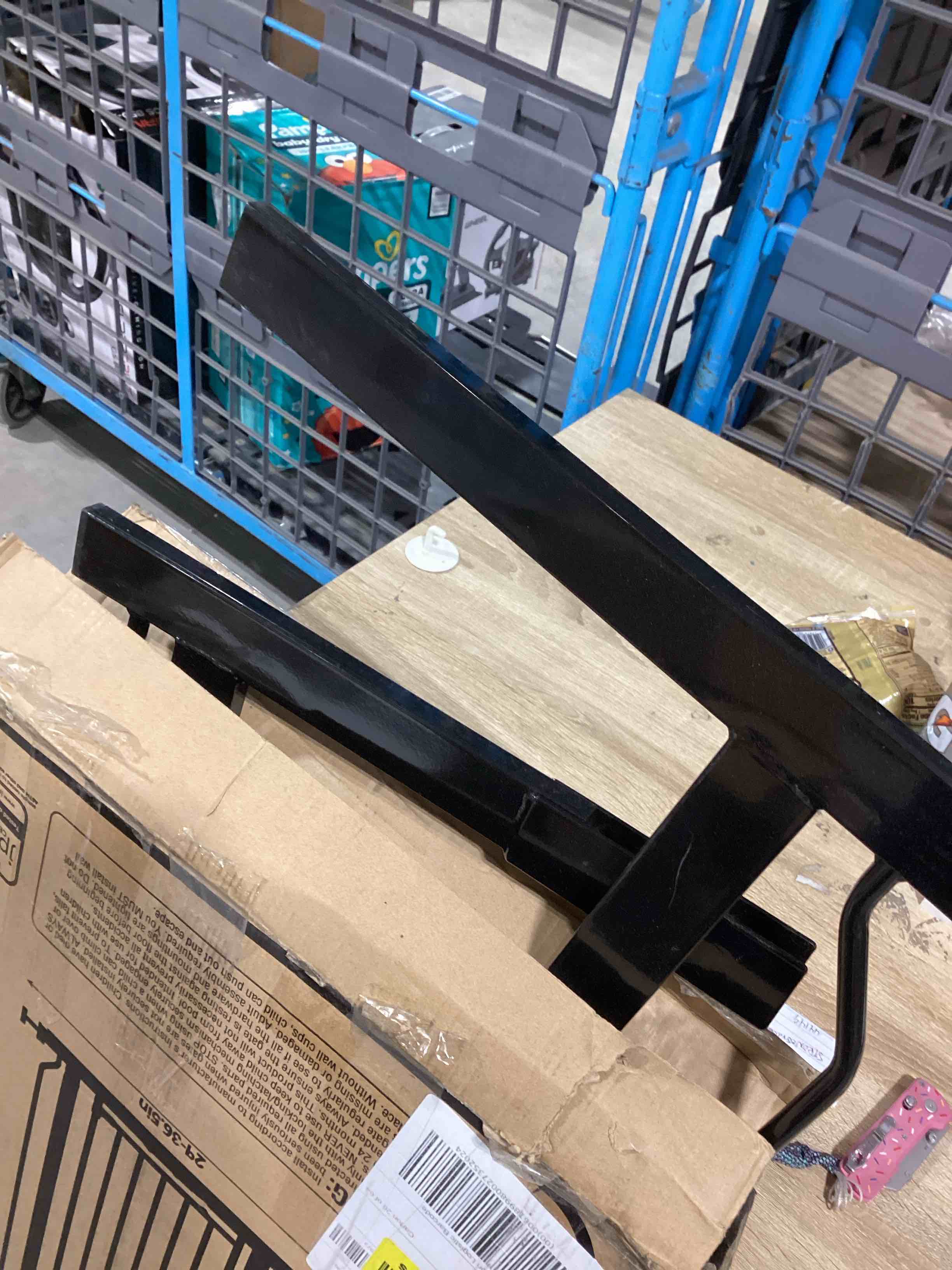 Condition photo showing As Is for REGALO EXTRA WIDE SAFETY GATE Black 29-49"W x 30"H