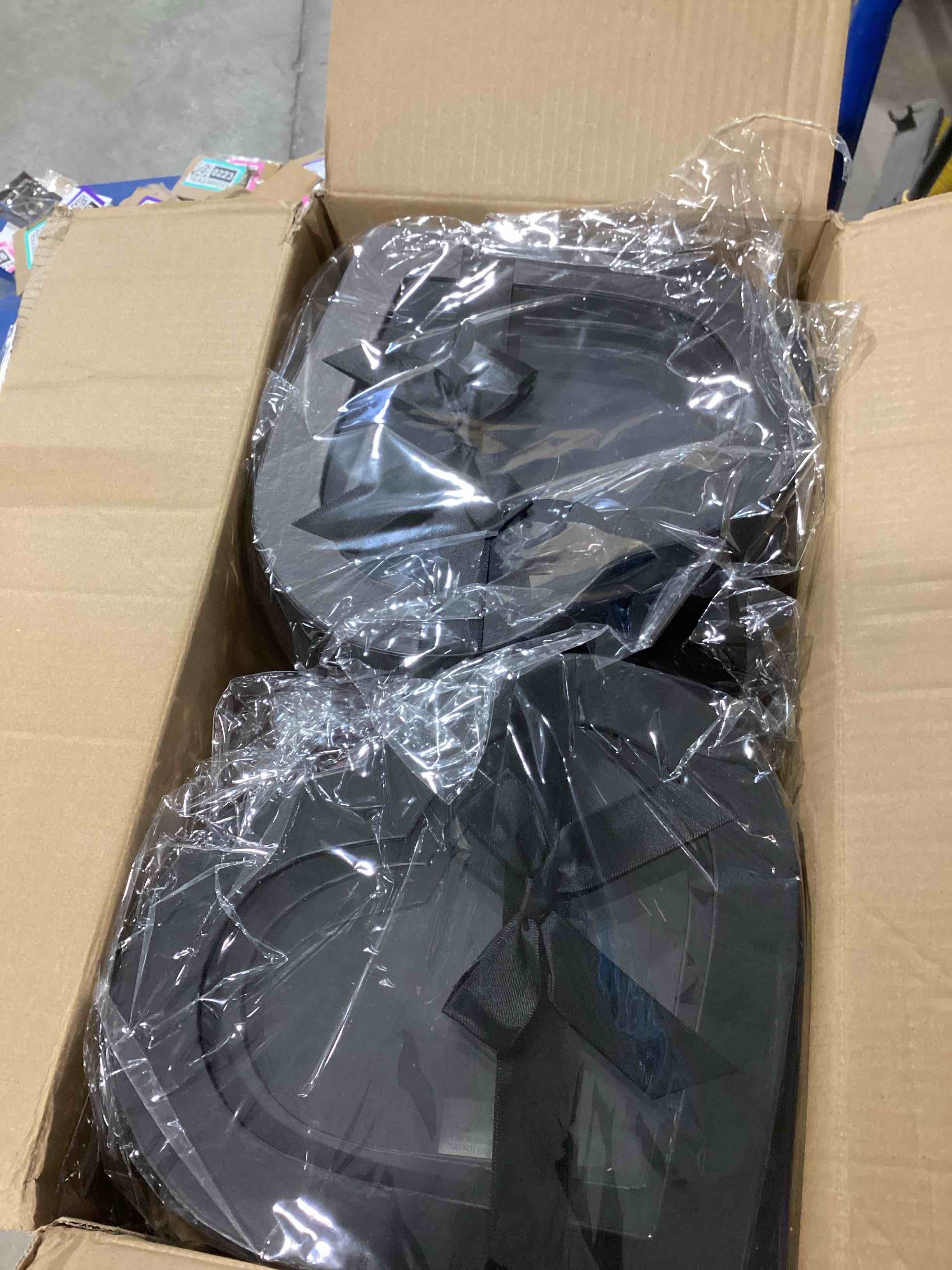 Condition photo showing New/Like New for similar product Gift Boutique Valentine Heart Shaped Gift Boxes 3 Pack Red Hearts Treat Box with Window & Bows on Lids Nesting Cardboard Cookie Box for Gift Decorative Present Packaging