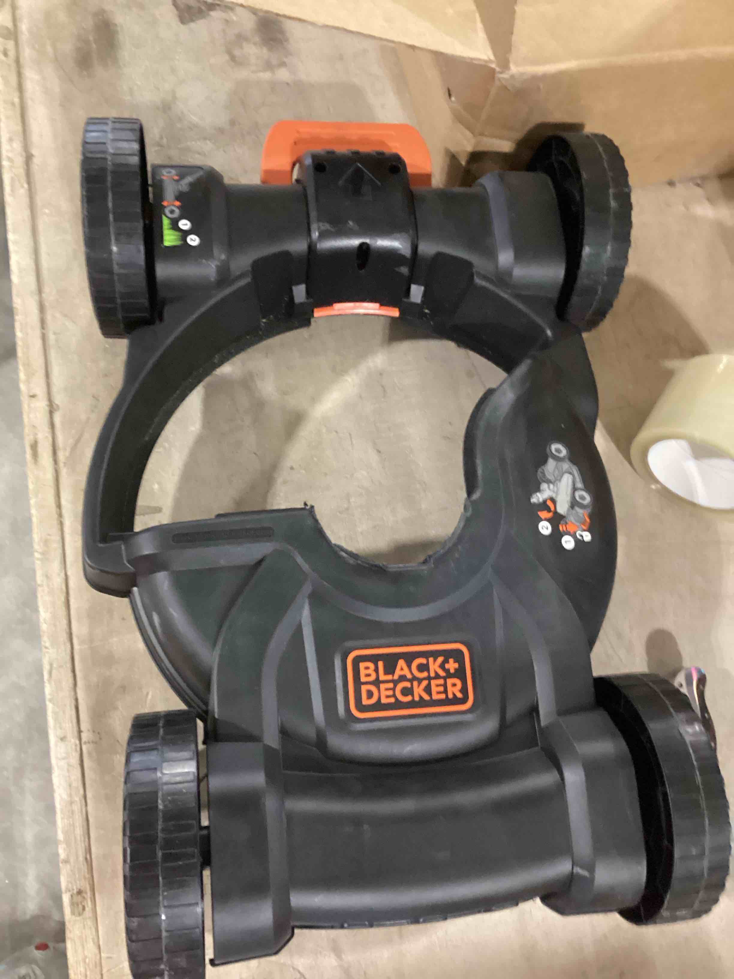 black+decker combination string trimmer, lawn mower, and edger, cordless 3-in-1 (mtc220)