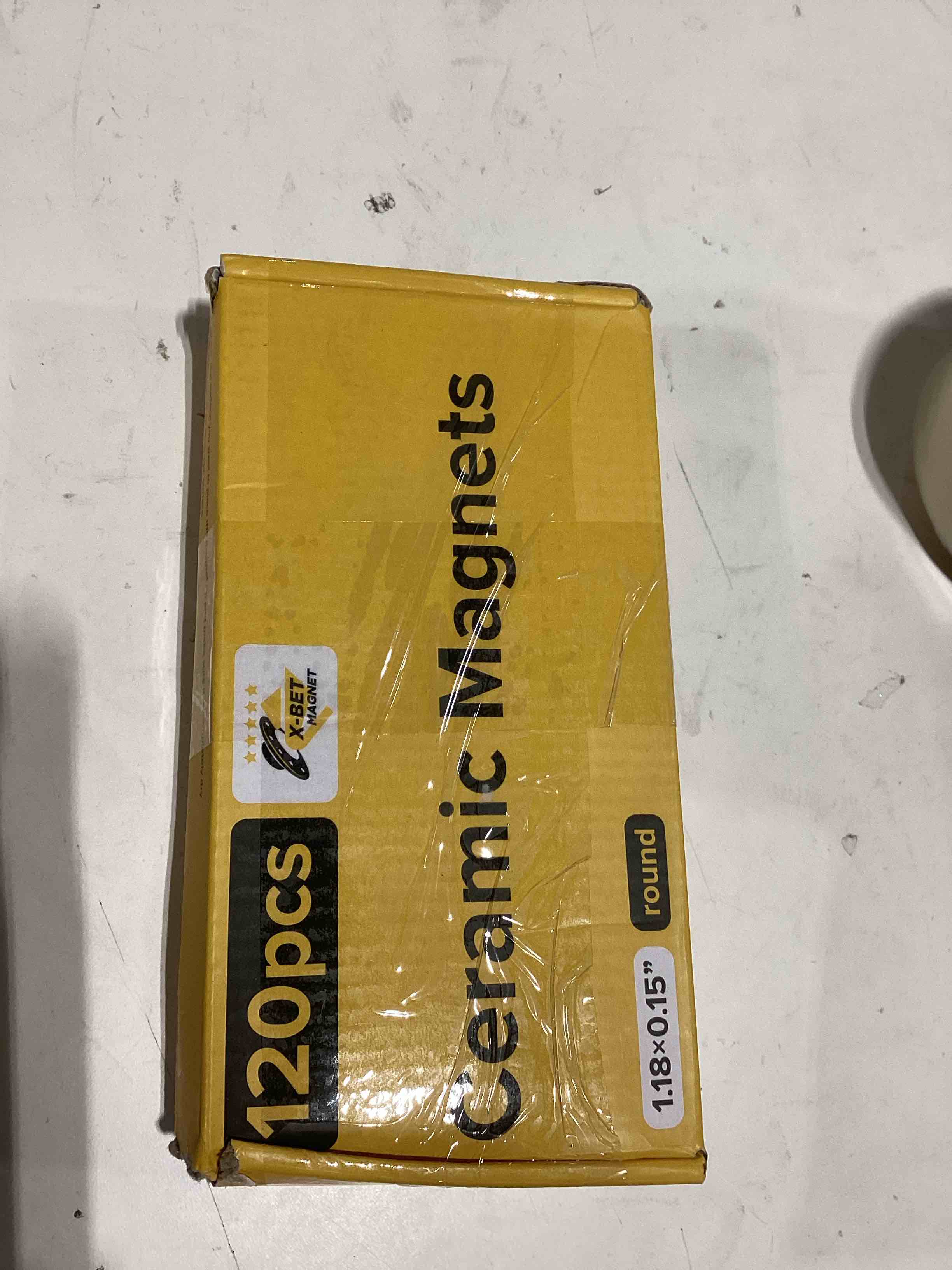 Ultra-Strong Ceramic Round Magnets (1.2x0.15"/30x4mm, 120 pcs) - Heavy Duty Magnets, Non-Corrosive,