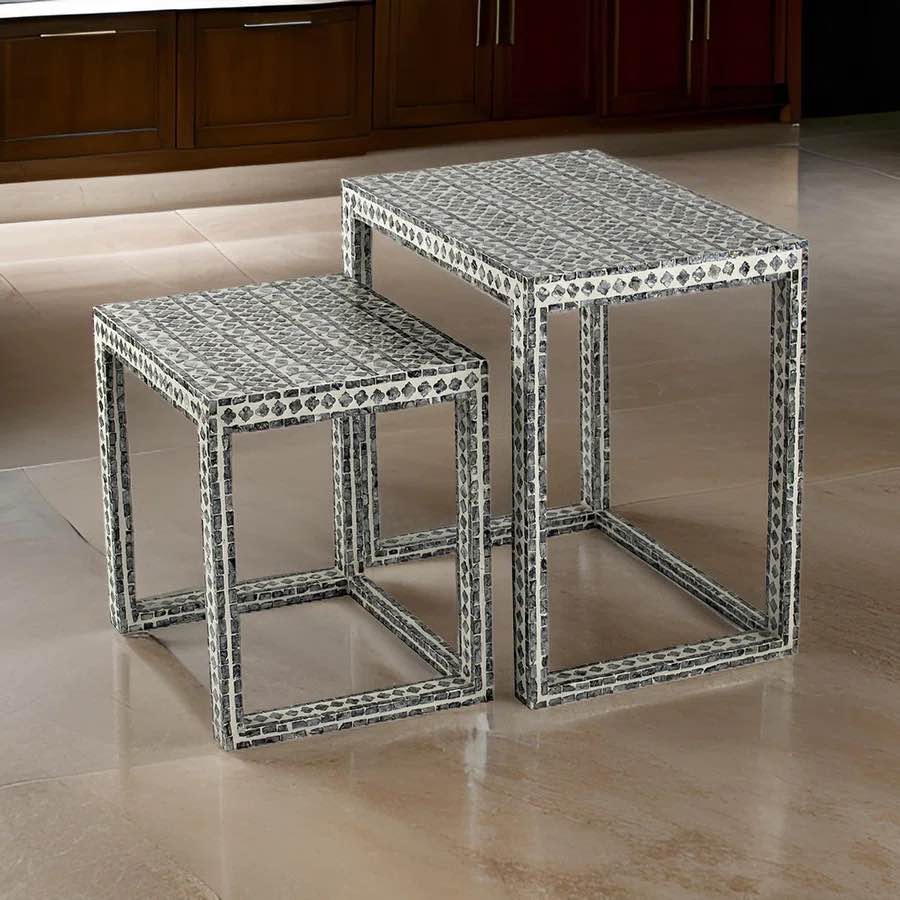 SIMILAR TO……Hubler Frame Nesting Tables DAMAGED 