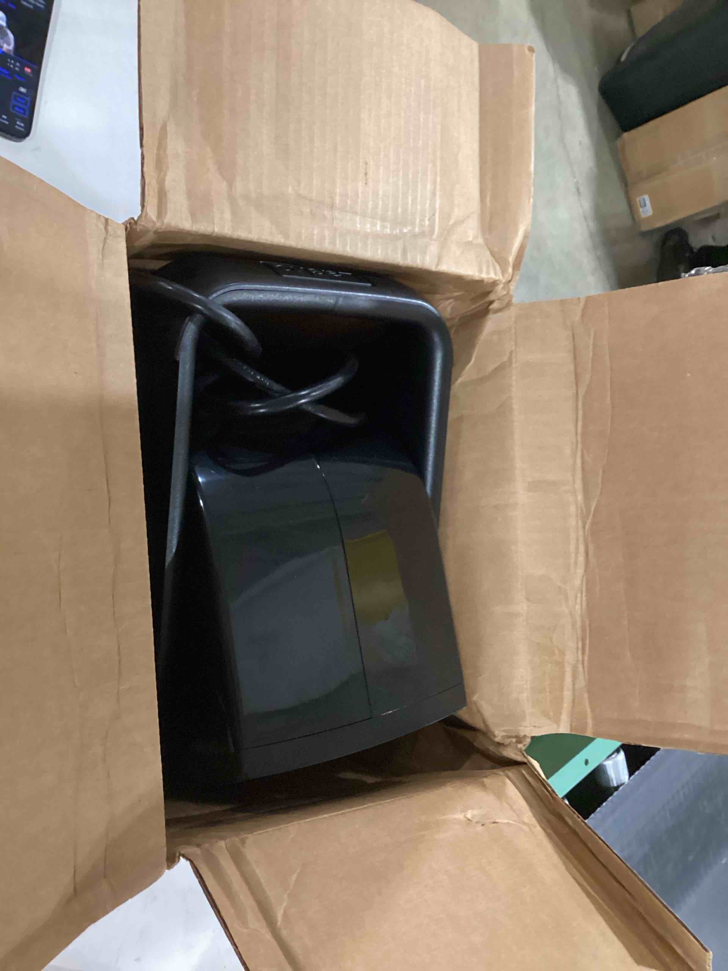 Lasko Portable Utility Fan, 12” 289 CFM Pivoting High Velocity Air Mover Blower Fan, 3 Speeds, 2 Accessory Outlets 120V, Black, U12104