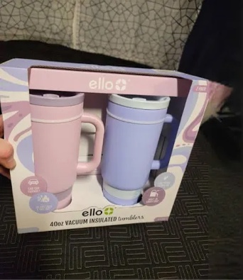 ello 40oz vaccum insulated tumblers