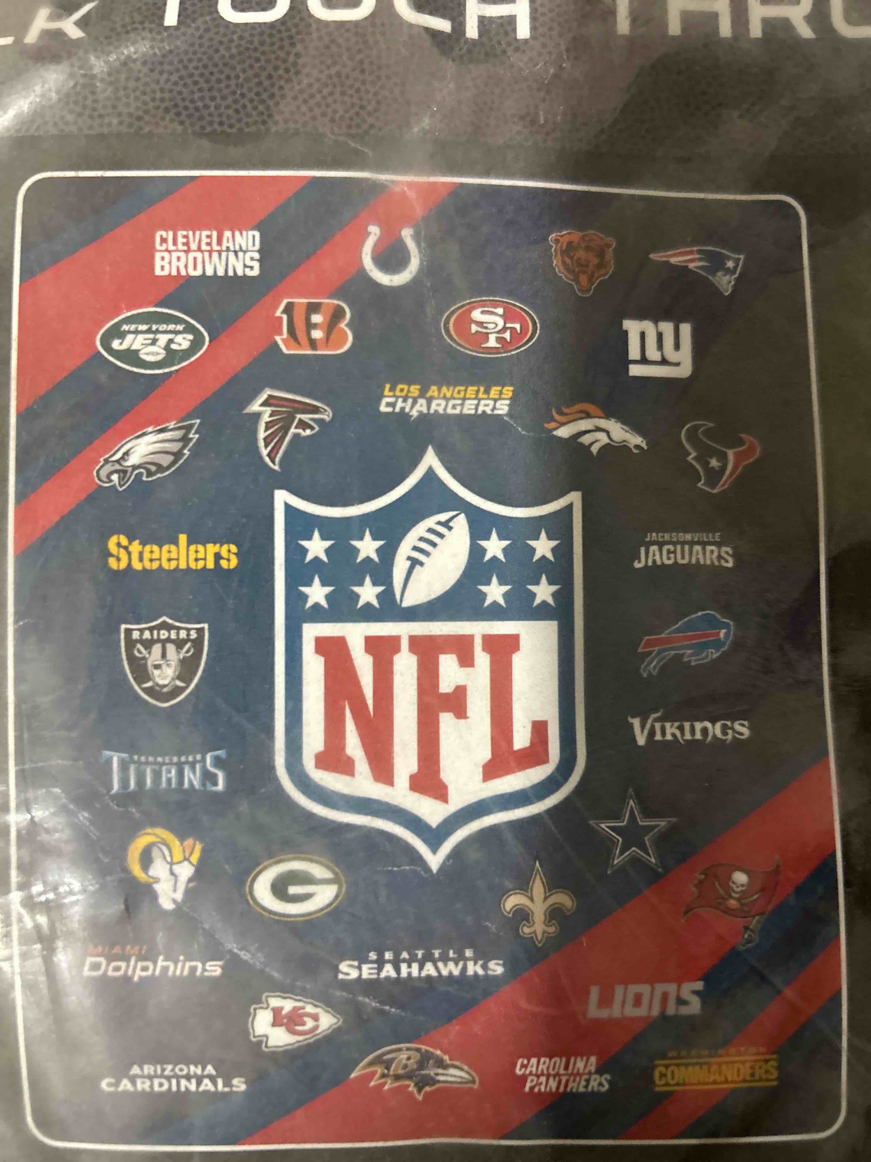 nfl silk touch throw blanket all teams