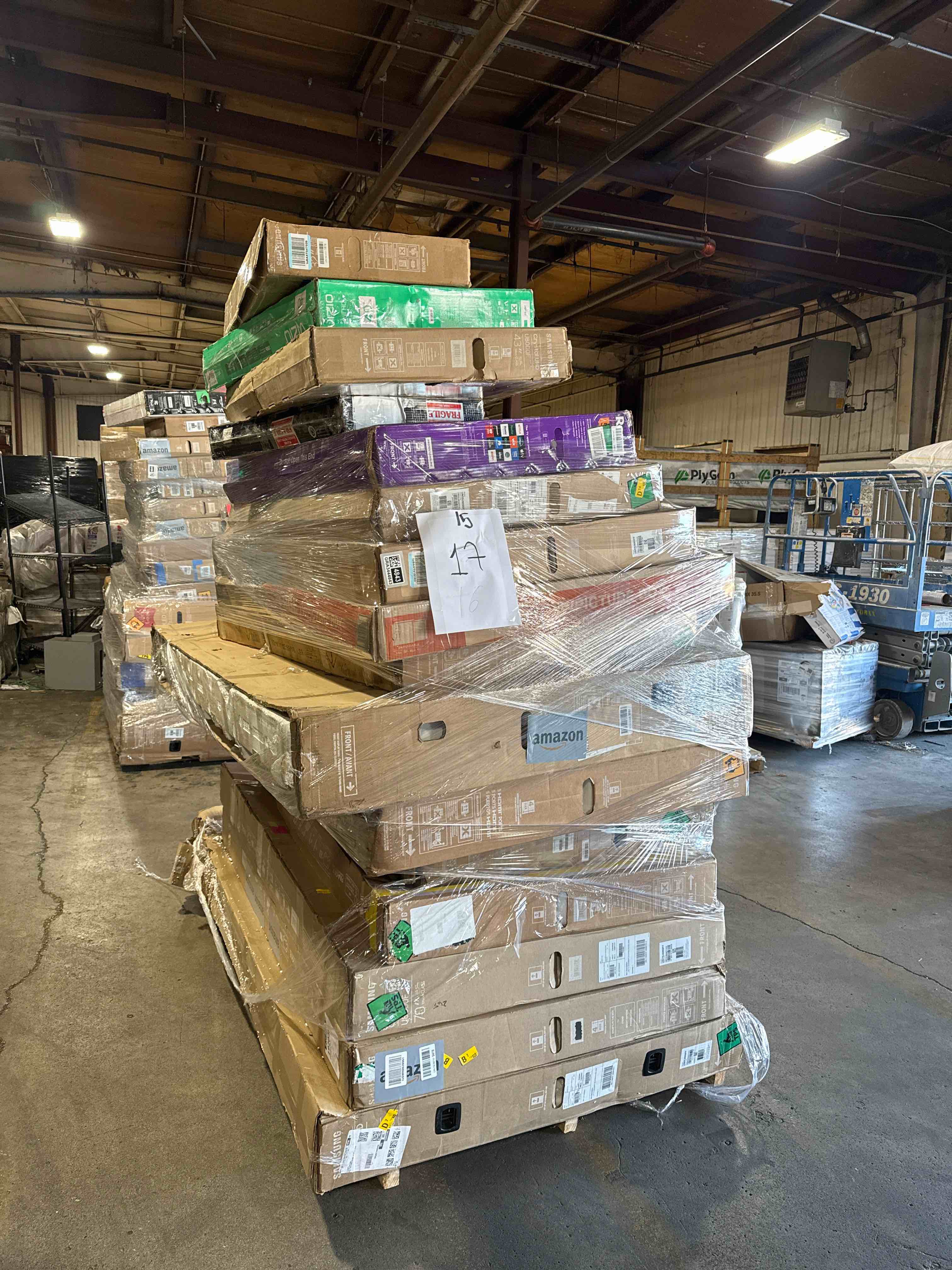 Handyman's Special: TV's By The Pallet!