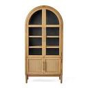 Member's Mark Enzo Storage Cabinet With Rattan Cabinet Doors
