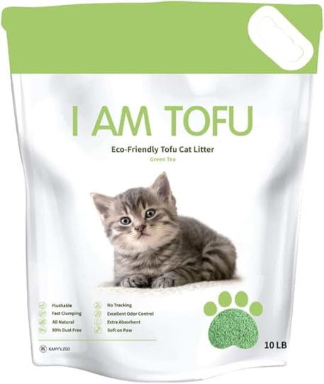 Clumping Cat Litter, Green Tea Tofu