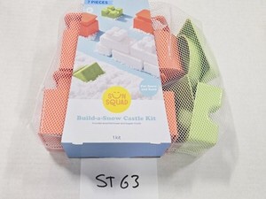Build-a-Snow Castle Kit - For Snow And Sand - 7 Tower And Topper Molds