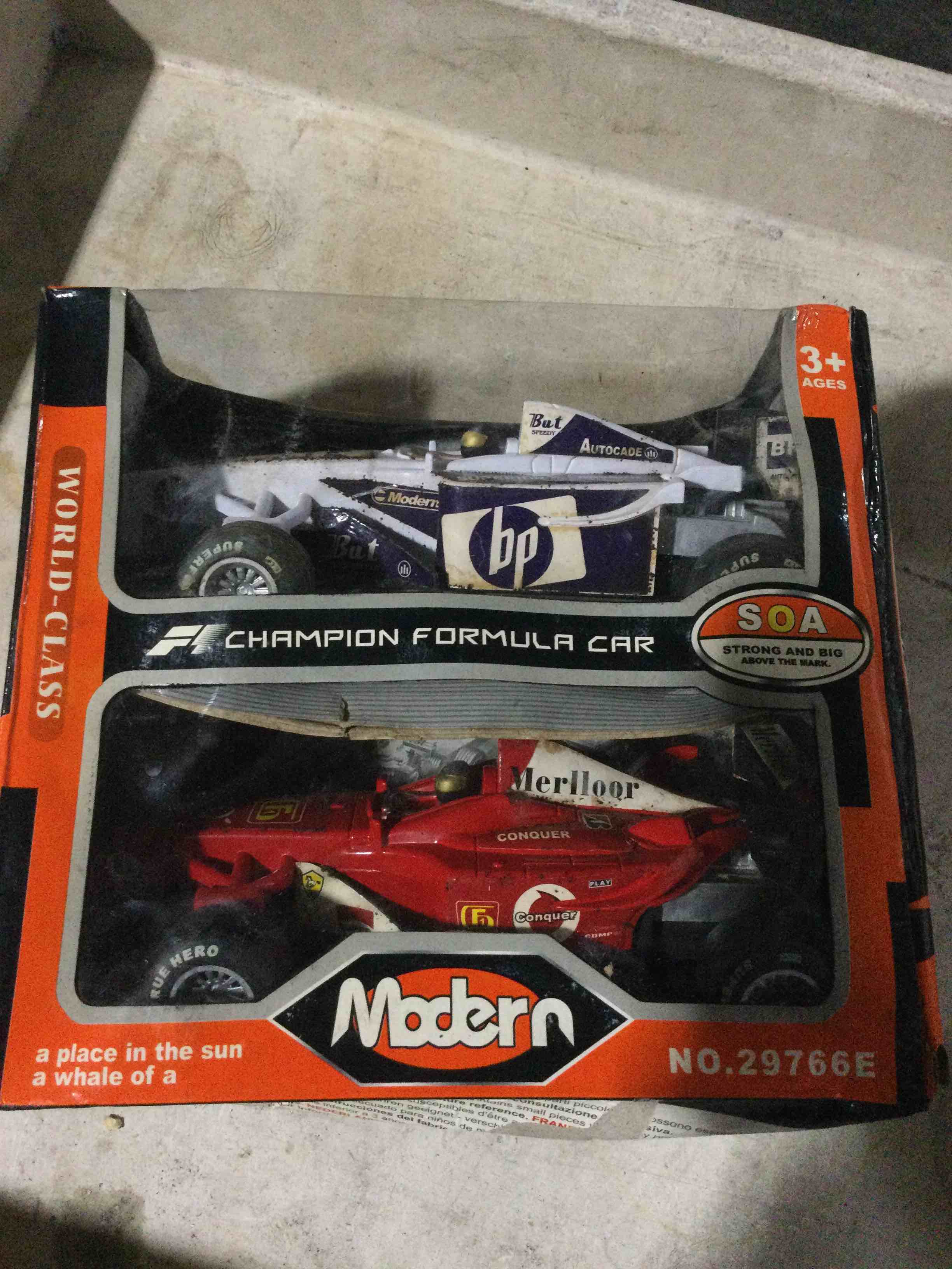 modern champion formula cars 2 pack 