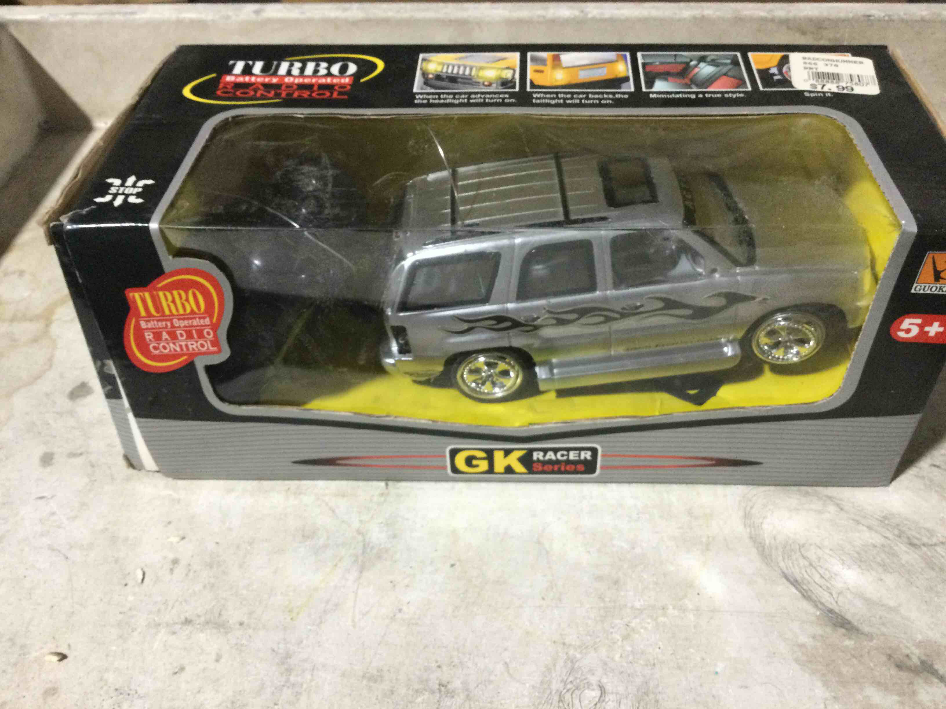 turbo battery operated radio ceontrol