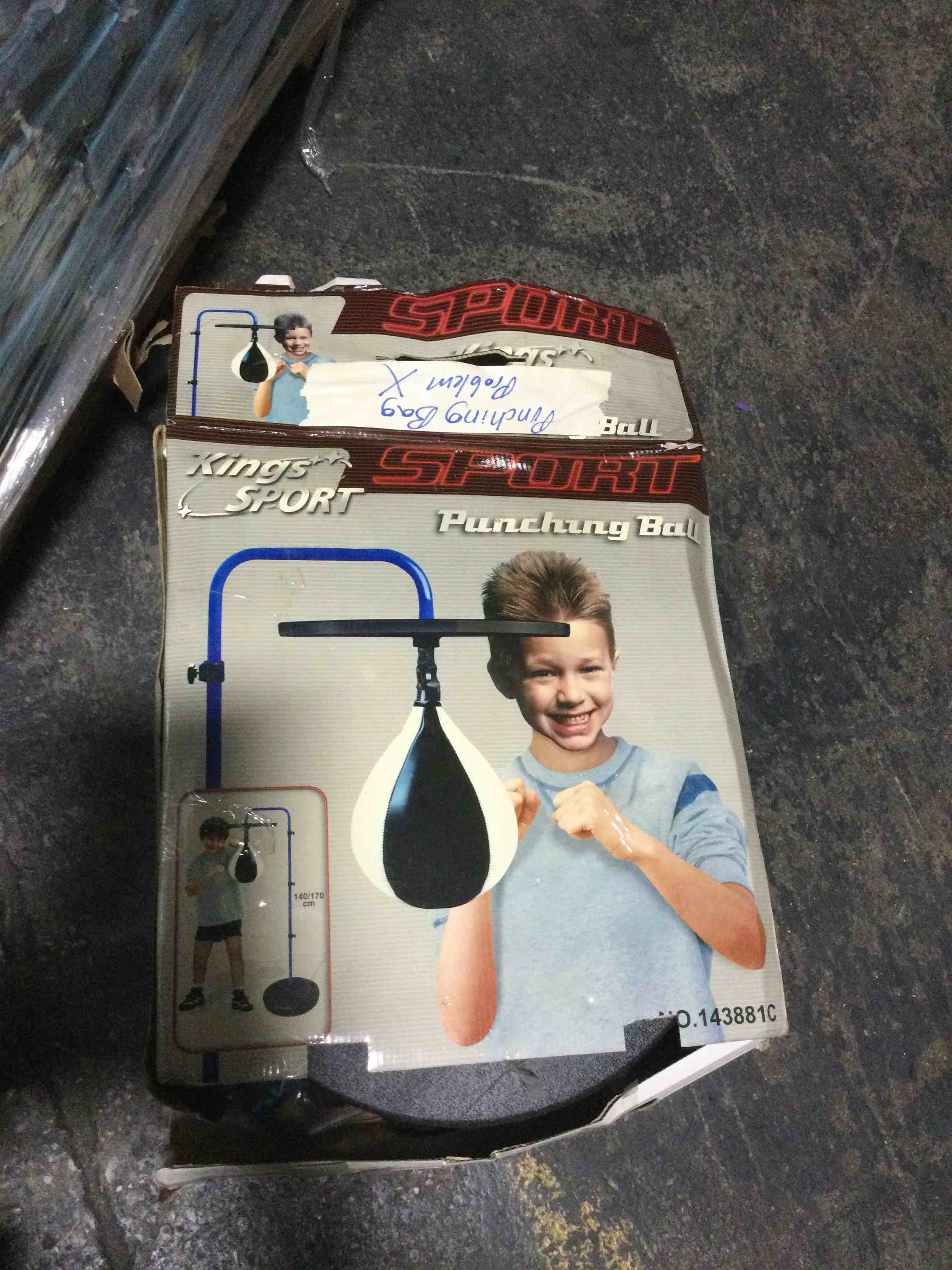 kings sport punching bag