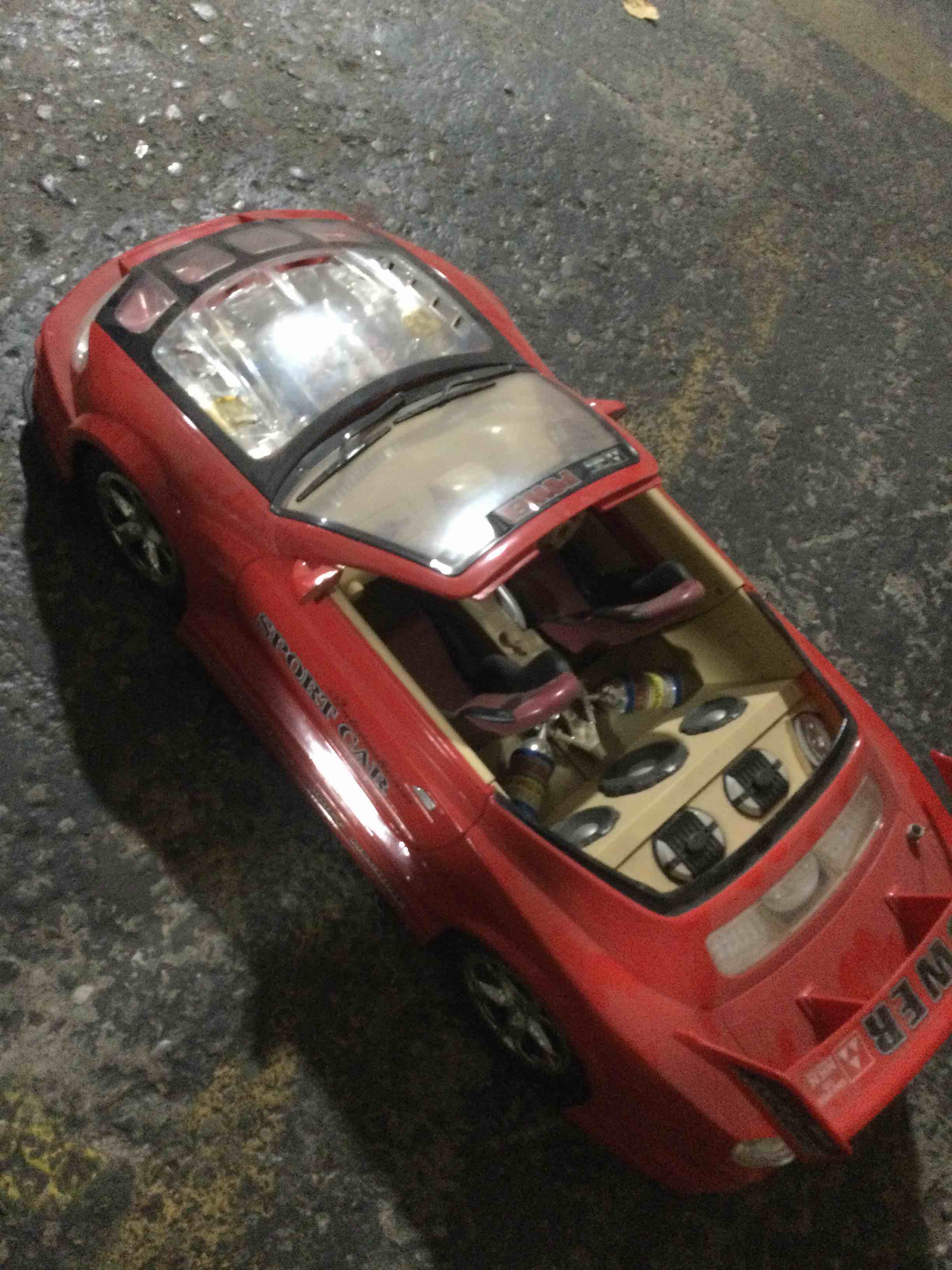 toy remote control Convertible sport car giant