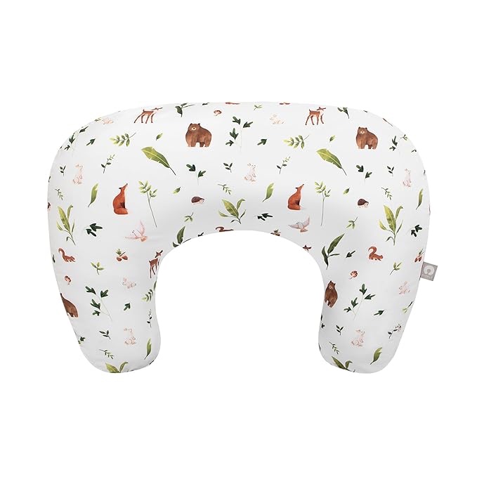 Boppy Nursing Pillow, Green Sage Leaf, Larger, More Supportive Pillow for Breastfeeding and Bottle Feeding; Firmer Fill, Higher Lift, Larger Area Than Original Nursing Pillow; JPMA Certified
