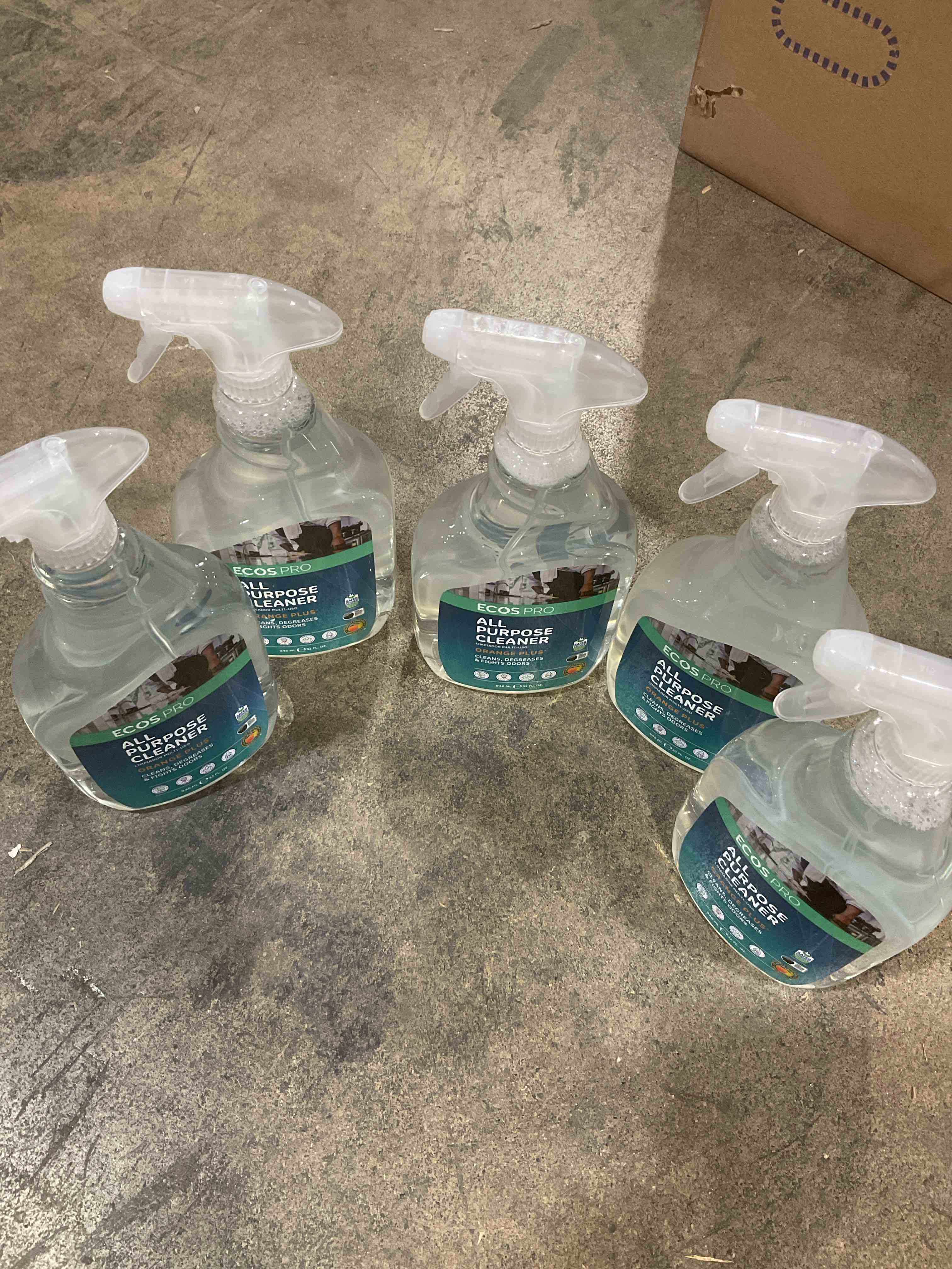 Condition photo showing New/Like New for ECOS PRO PL9706/6 All-Purpose Cleaner-Degreaser, Orange Plus (Pack of 5)