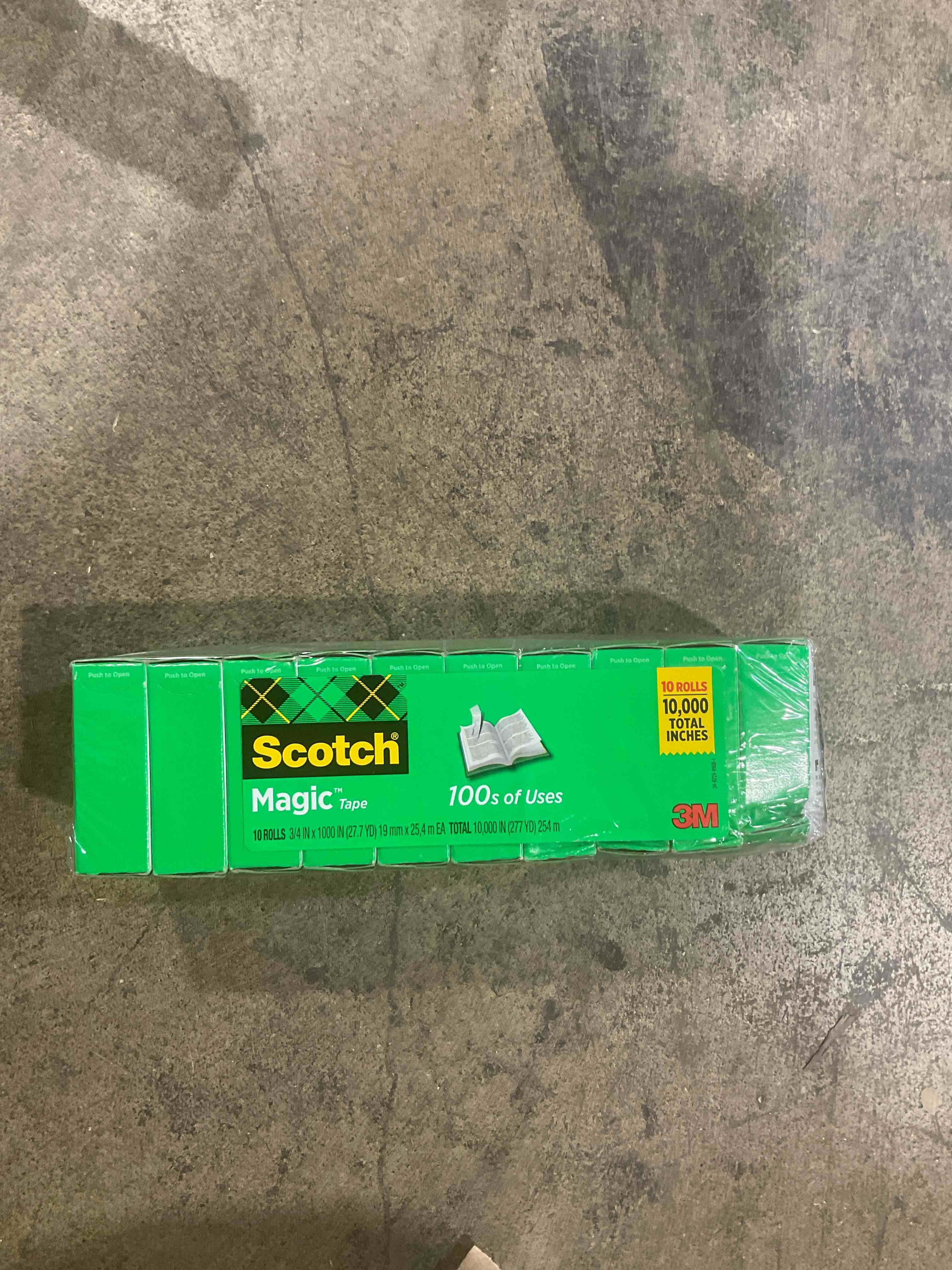 Condition photo showing New/Like New for Scotch Magic Tape Refills  3/4 in. x 1000 in.  10 Refill Rolls