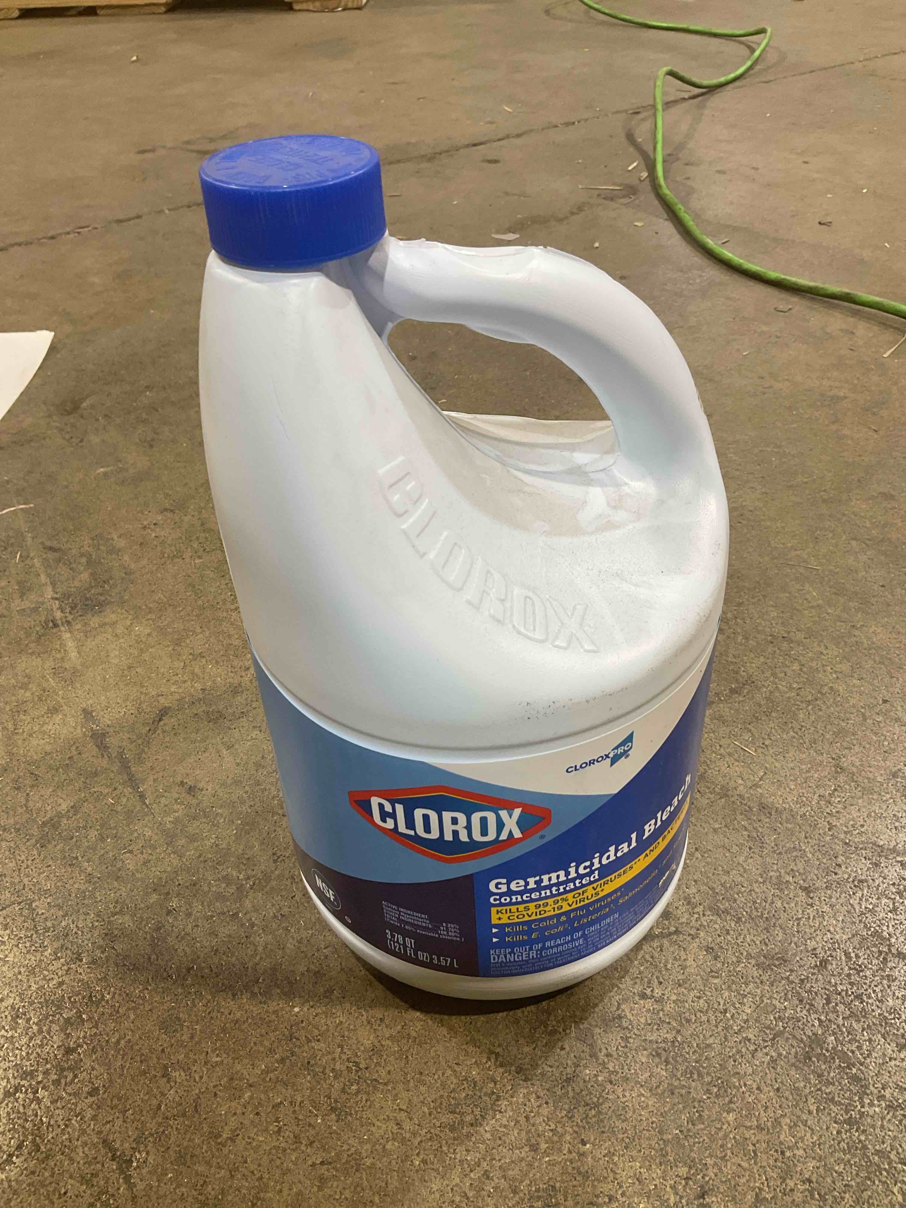 Condition photo showing New/Like New for Clorox 30966CT Concentrated Germicidal Bleach Regular 121oz Bottle 3/Carton