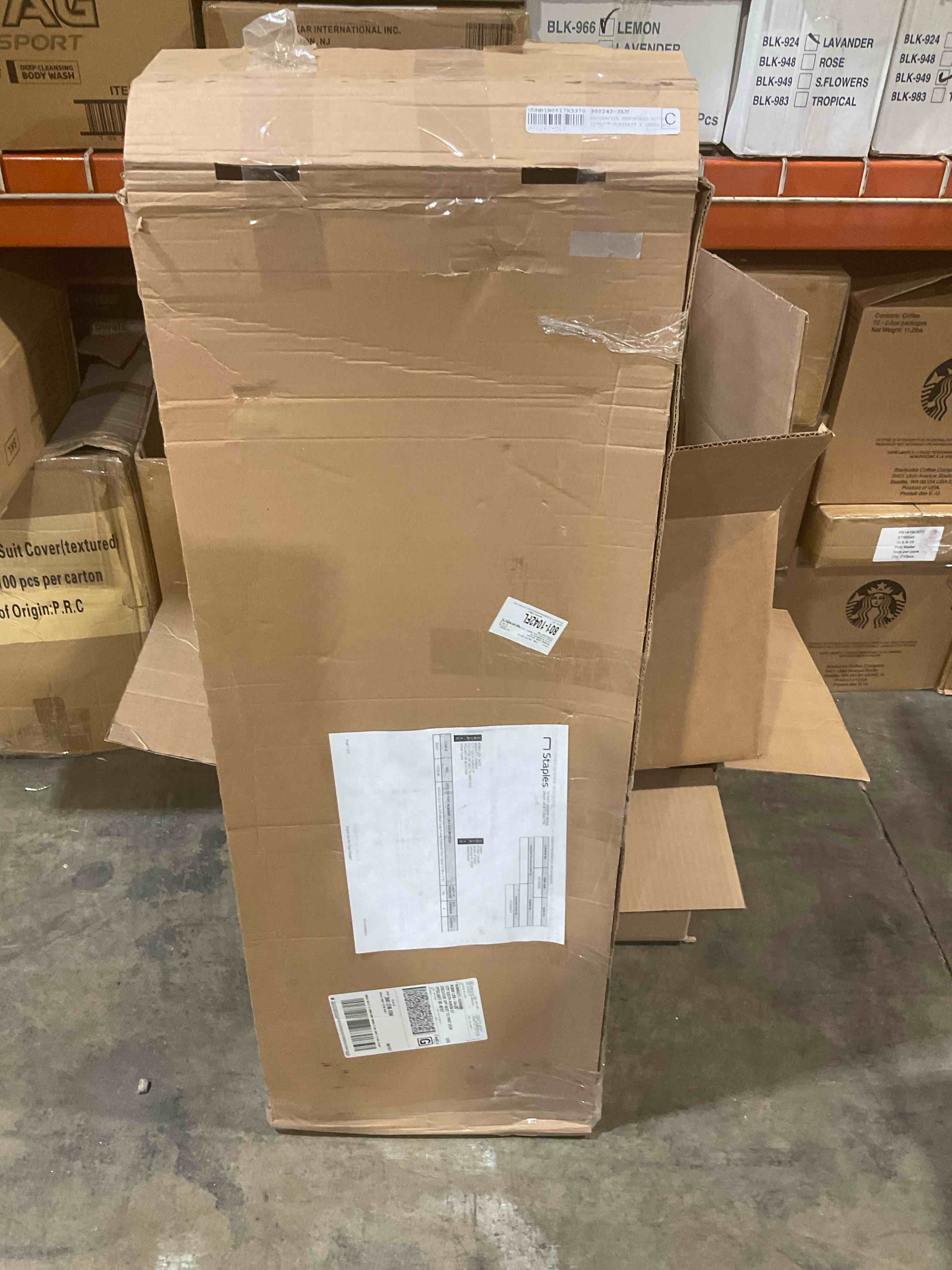 Condition photo showing Good Condition for Azar Displays 300242-SLV 11" W x 17" H Angled Snap Frame Floor Display with Straight Pole