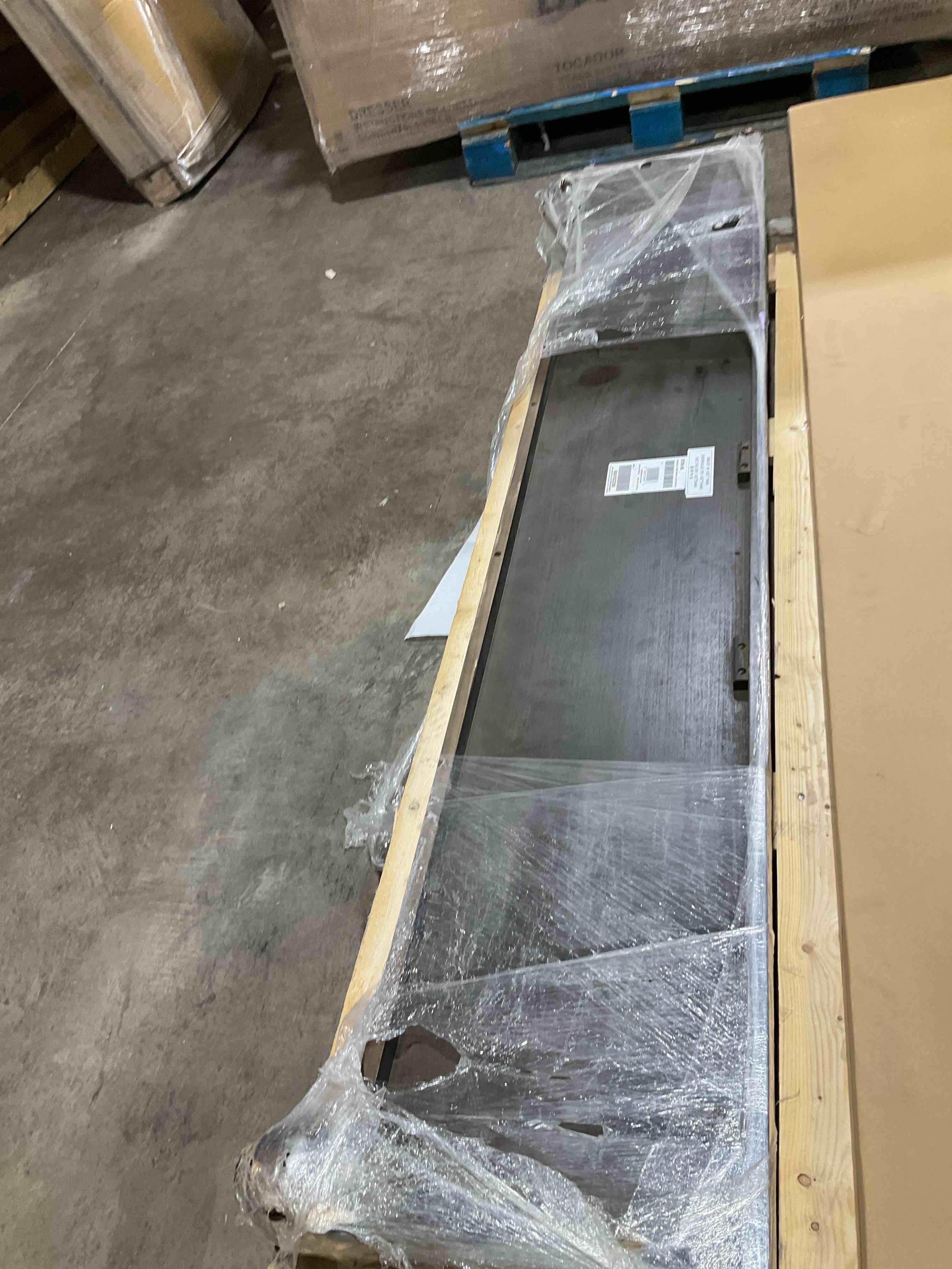 Condition photo showing Good Condition for brynhurst: king/california king upholstered panel footboard only