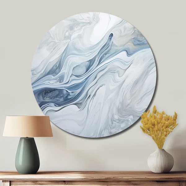 Cionna - Landscapes Round Metal Wall Art