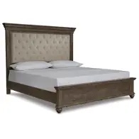 B776-157-54s-96 Ashley Furniture Johnelle Queen Upholstered Panel Bed With Storage
