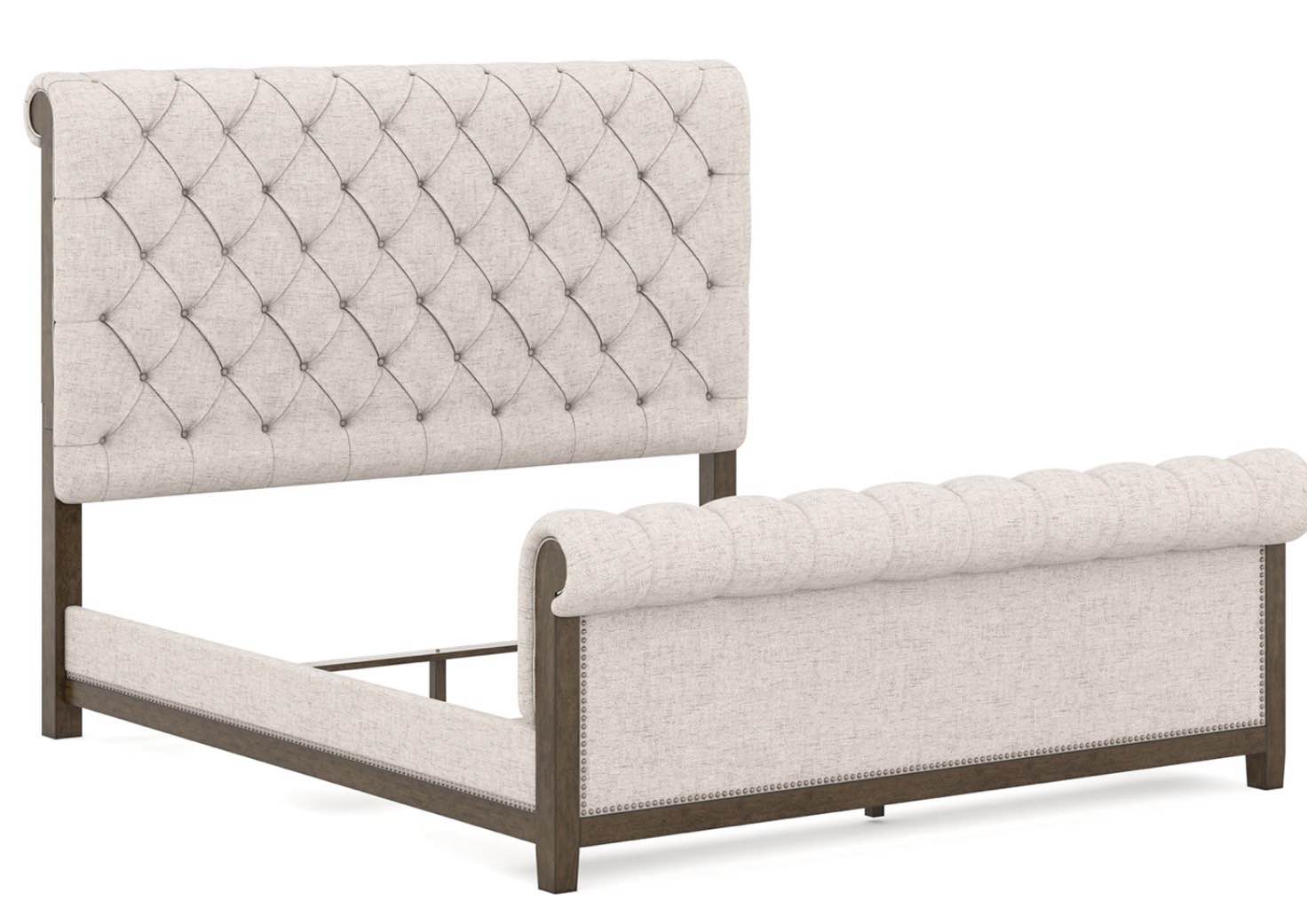 Hillcott King Upholstered Bed