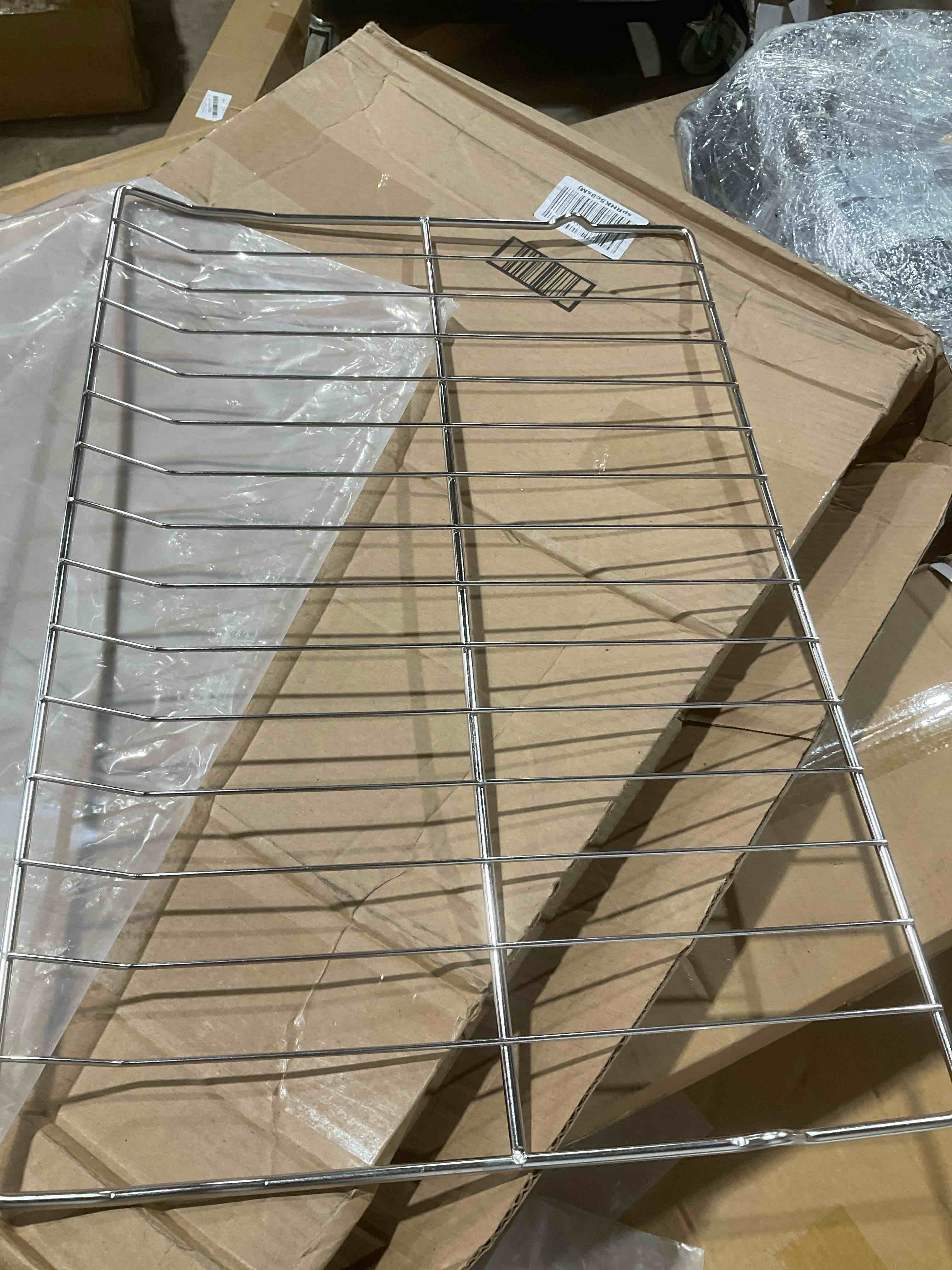 Condition photo showing New/Like New for wb48t10095 23-3/4" wide x 17-1/4" length for ge range oven stove wire rack wb48k5019 ap5665850 ps249547