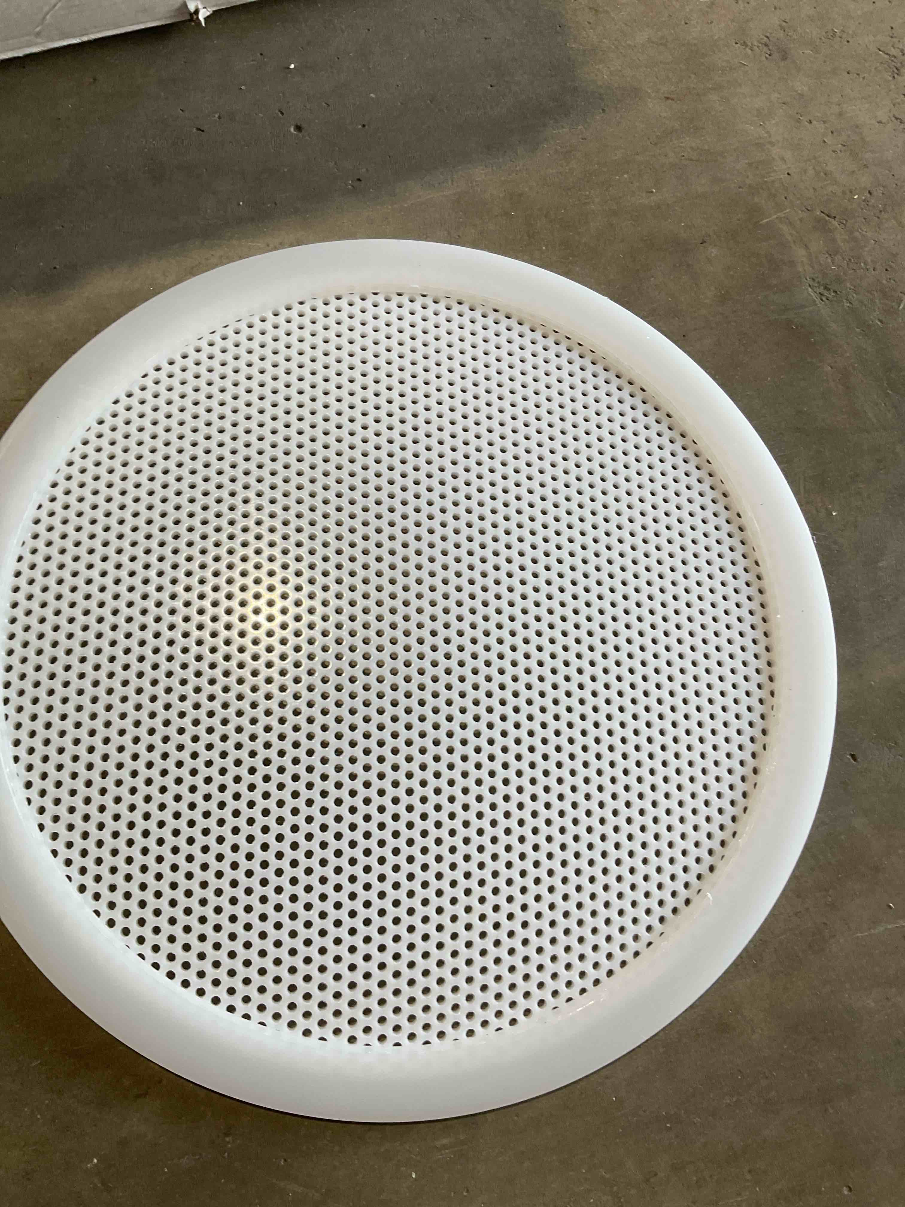 Condition photo showing Good Condition for 1pcs 2 way in ceiling round speaker 6" flush mount passive wired speakers for bathroom kitchen living room office (impedance input: 8 ? 12~24 v)